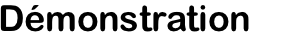 Démonstration logo